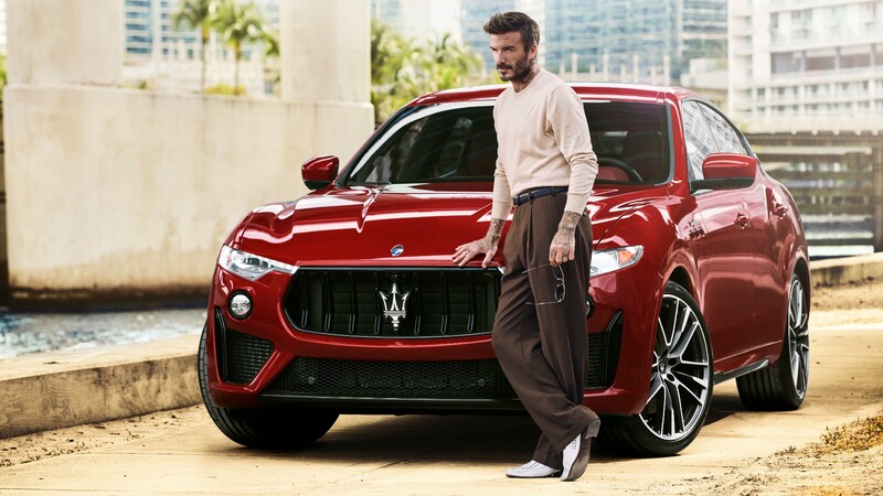 David Beckham es el nuevo embajador de Maserati