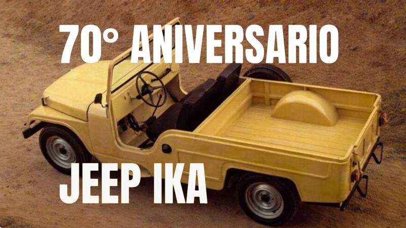 El Jeep IKA celebra sus 70 años