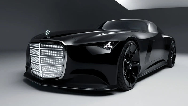 Mercedes-Benz Vision Iconic, un fastuoso coupé como los de antaño pero verdaderamente futurista