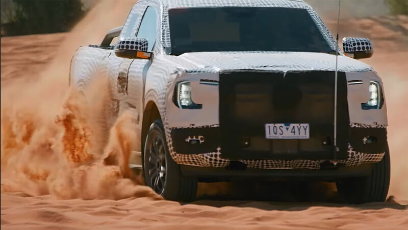 Video: Ford revela adelanto de la nueva Ranger 2022