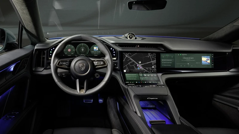 Porsche nos muestra el interior de su nuevo Cayenne eléctrico
