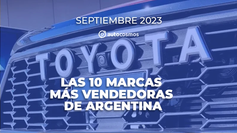 Las 10 marcas más vendedoras de Argentina en septiembre de 2023