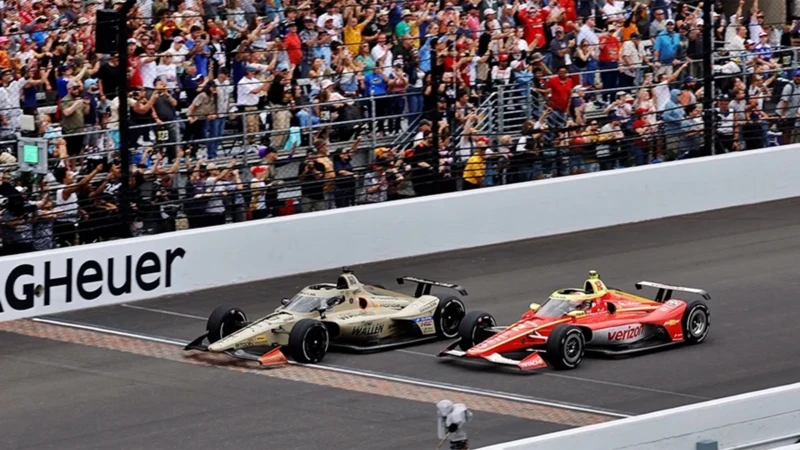 La Indy 500 tuvo en el final más cerrado de la historia