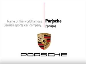 Video: Así se pronuncia correctamente "Porsche"