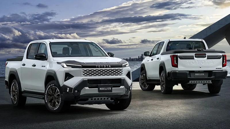 La nueva Toyota Hilux estrena accesorios deportivos de GR y Modellista