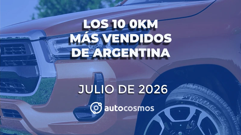 Los 0km más vendidos de Argentina en julio de 2026