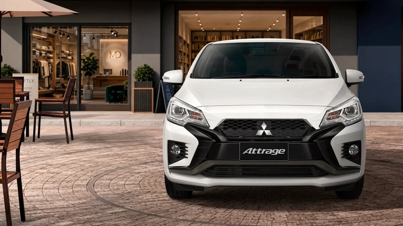 Mitsubishi Mirage tiene una nueva actualización y nos gustaría verla en México
