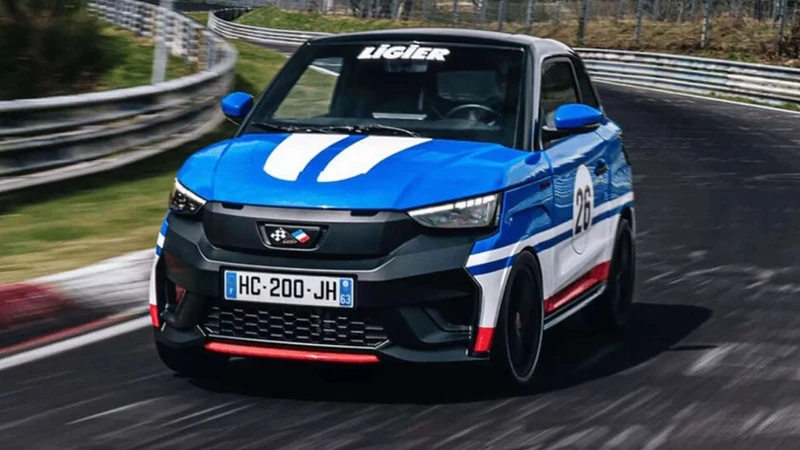 Ligier JS50 2026, se corona como el auto más lento en Nürburgring Nordschleife