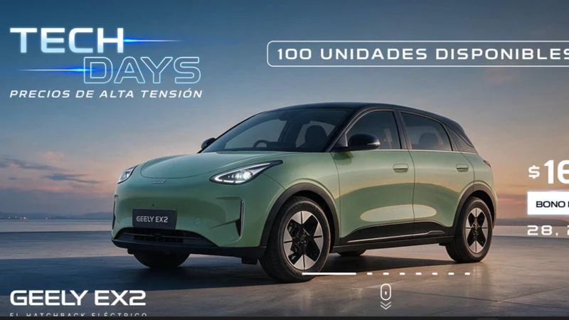 Geely desarrollará sus Tech Days este 28, 29 y 30 de agosto en su red de concesionarios