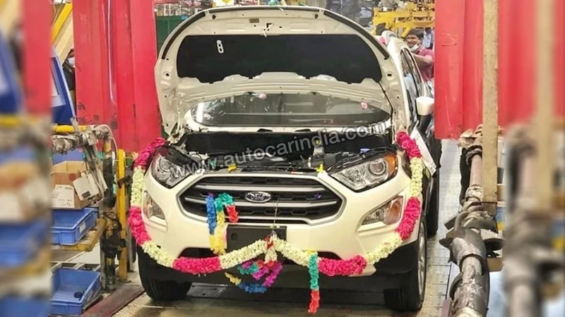 Ford EcoSport ya dejó de fabricarse en India