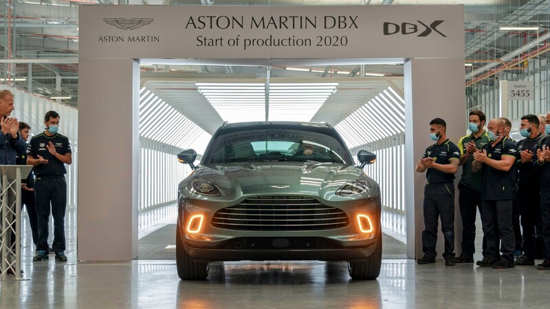 Aston Martin DBX inicia producción masiva