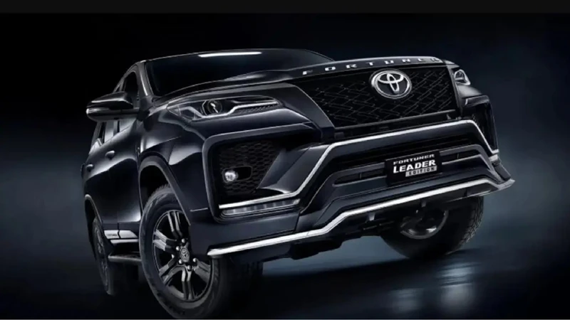 Toyota Fortuner Leader Edition, más deportividad en una edición limitada exclusiva para la India