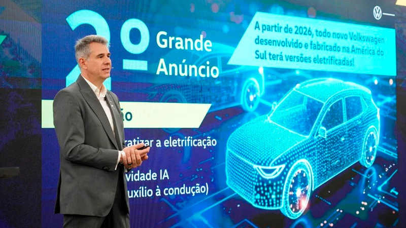 Todos los VW sudamericanos tendrán opciones electrificadas a partir de 2026