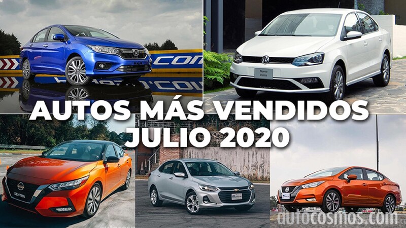 Los 10 autos más vendidos en julio 2020