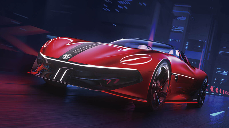MG Cyberster Concept, deportivo eléctrico concebido en Londres