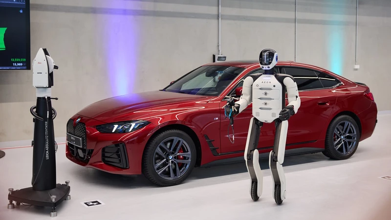 BMW comenzó a utilizar robots humanoides en su planta de Leipzig