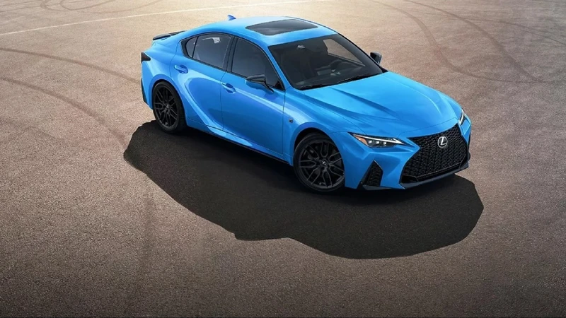 Lexus IS 500 F Sport Premium de edición limitada, un sedán que incluye un poderoso V8