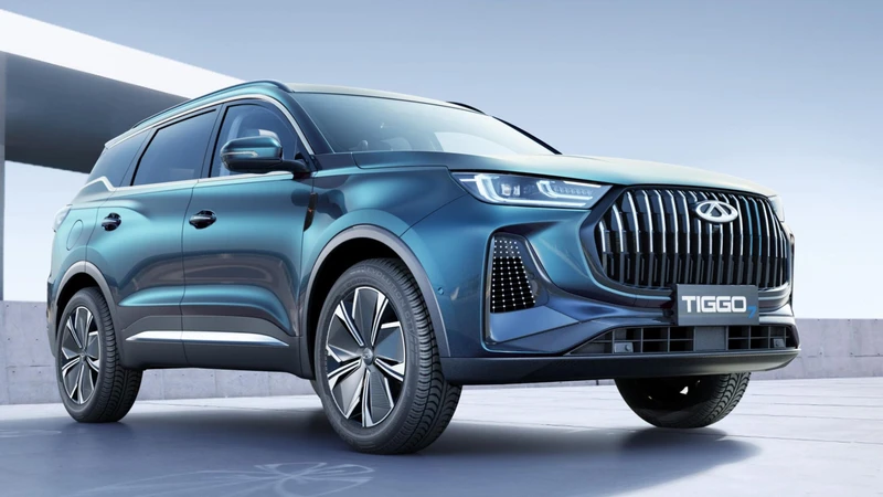 Chirey Tiggo 7 Plus 2023, con nueva imagen y versión híbrida enchufable