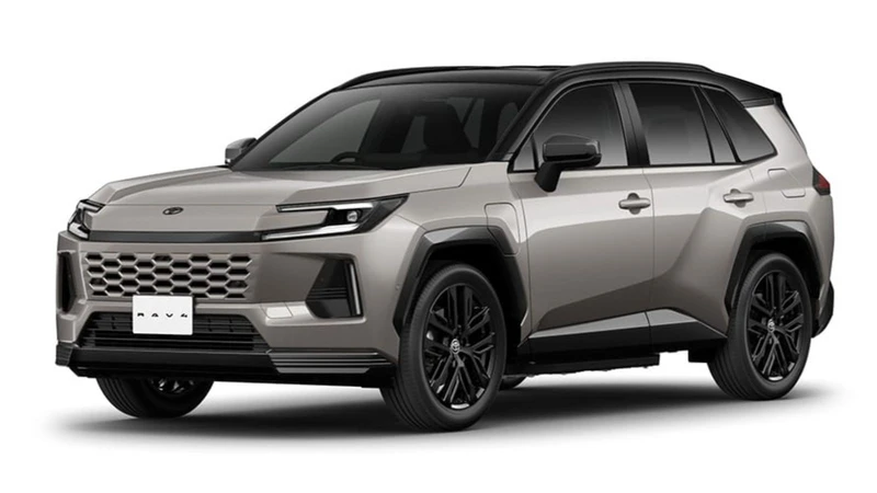 Toyota presentó en Japón la variante PHEV del RAV4