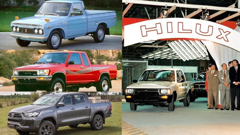 La indestructible Toyota Hilux cumple 55 años