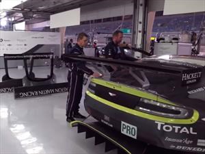El equipo Aston Martin Racing se suma al mannequin challenge