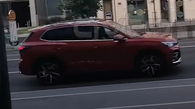 El nuevo Volkswagen Tiguan es captado rodando sin camuflaje