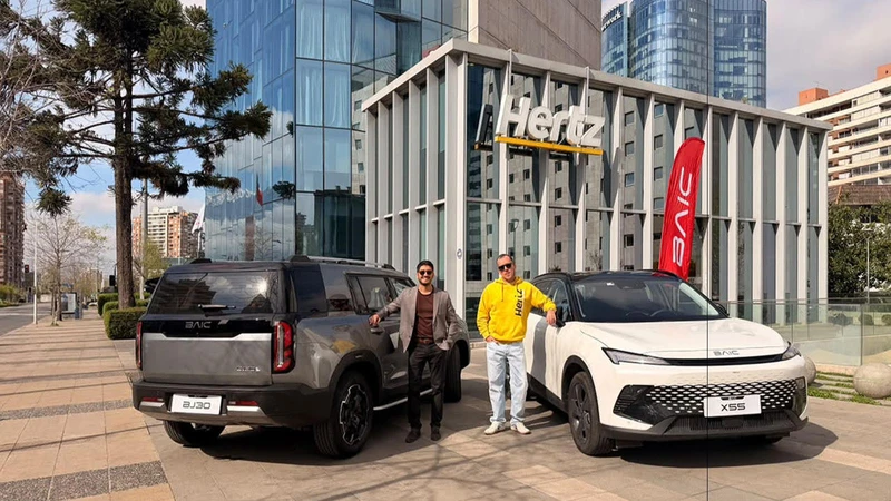 BAIC potencia su presencia en el mercado chileno con la entrega de flota a Hertz Car Rental