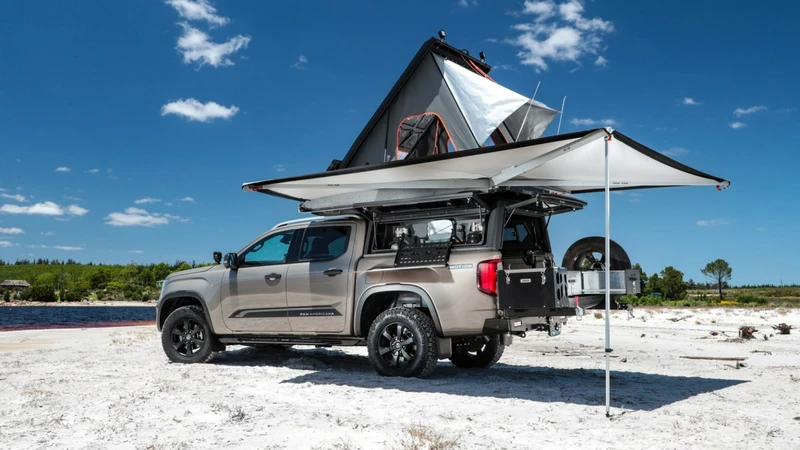 La VW Amarok se disfraza de camper para salir de camping