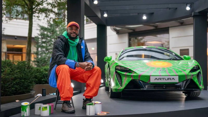 McLaren presenta una colaboración artística para la fundación “Make A Wish”