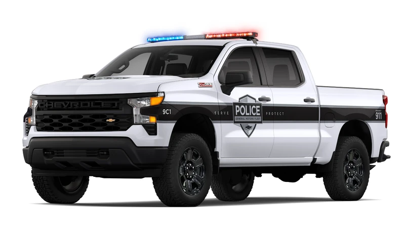 Chevrolet Silverado Police Pursuit Vehicle: la pick-up también es radiopatrulla