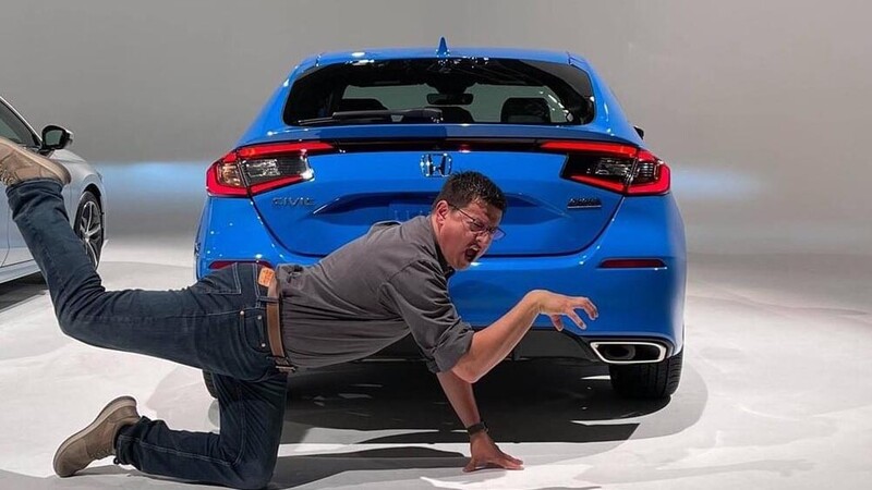 Nuevo Honda Civic hatchback se filtra por culpa de un youtuber
