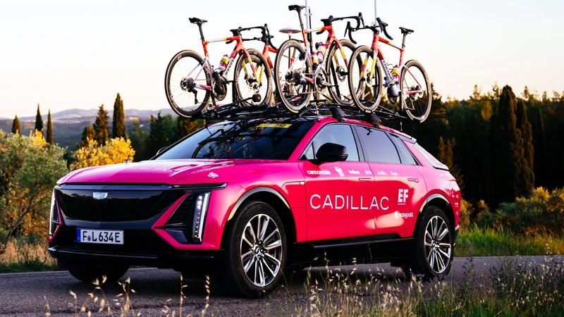Cadillac y EF Pro Cycling desafían juntos el Tour de Francia 2024