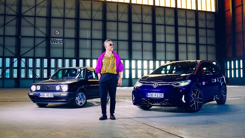 Volkswagen ID.3 GTX Fire+Ice: el regreso de un ícono de los 90 con Purple Disco Machine