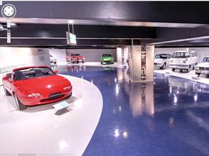 Recorre el museo de Mazda con Street View de Google Maps
