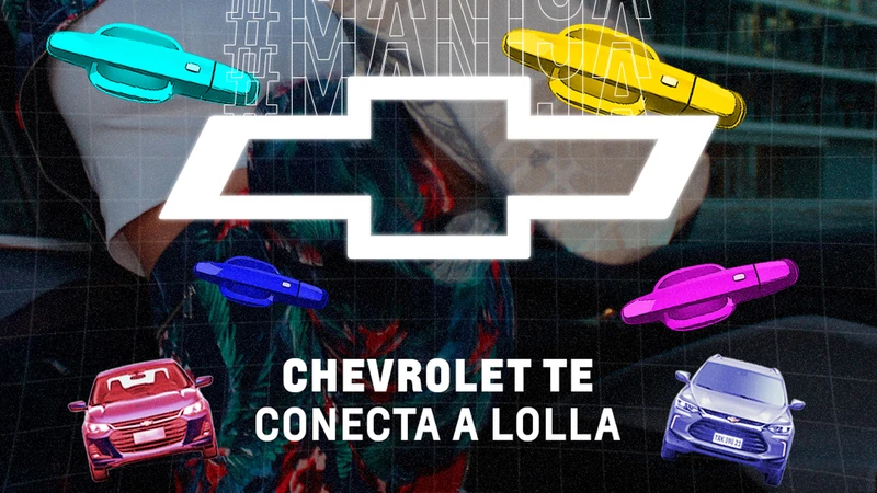 Chevrolet Argentina se muestra en el Lollapalooza 2023