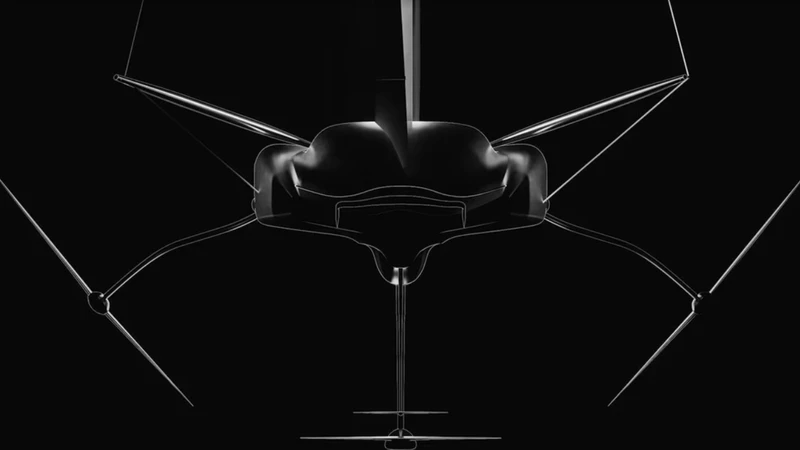 Ferrari Hypersail: la escudería del Cavallino ahora quiere volar sobre el océano
