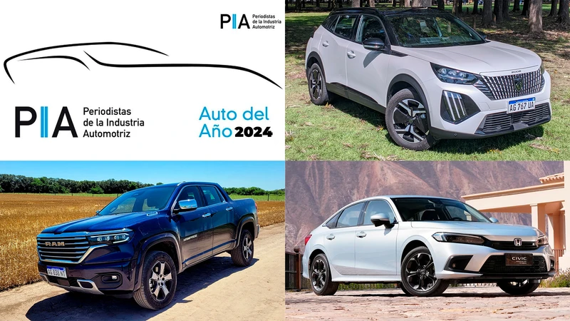 Premios PIA 2024: estos son los autos, SUV y Pickup del año en Argentina