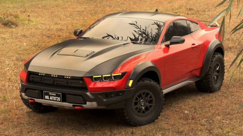 Ford Mustang Raptor R, así podría ser un potro todo terreno. Este es producto de la imaginación