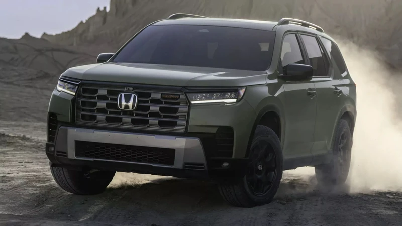 Honda Pilot 2026, nueva imagen más agresiva y mejor tecnología, pronto llegará a México
