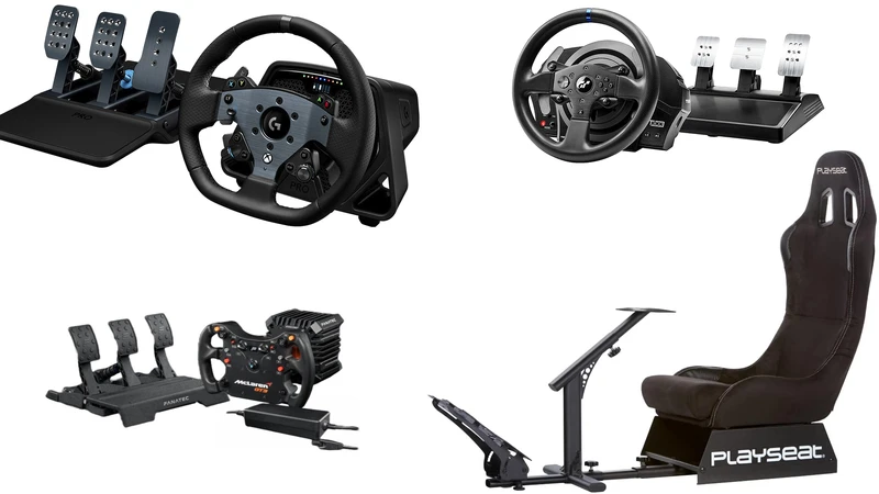 Soporte para volante de simulador de carreras para G29 PS4 PC PRO