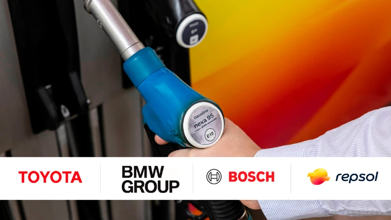 BMW, Toyota, Bosch y Repsol prueban gasolina renovable en vehículos de uso diario en España