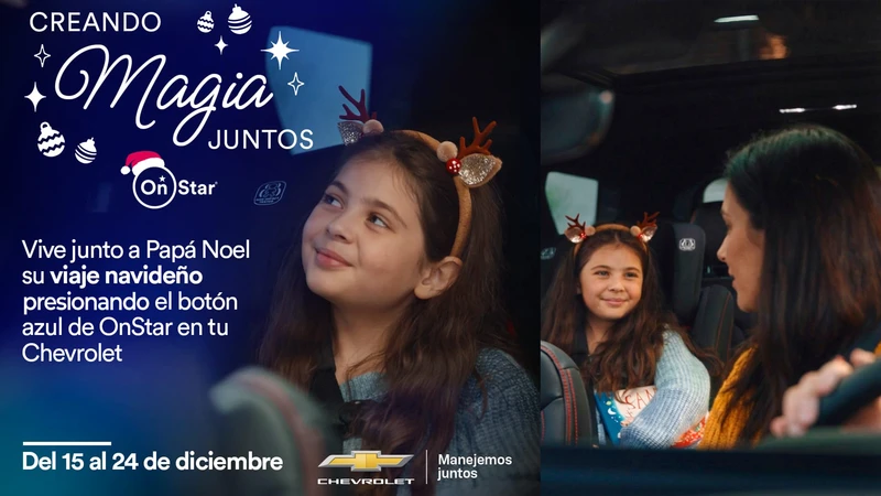 OnStar lleva la magia navideña a tu Chevrolet