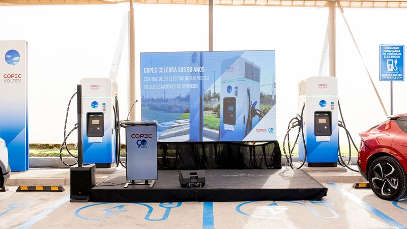 Copec Voltex moderniza su red estrenando los cargadores más potentes de la región