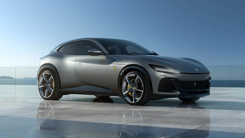 Ferrari Purosangue, el primer SUV de la marca italiana llega con un motor V12 y puertas suicidas
