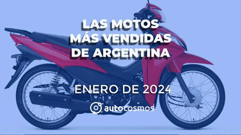 Las motos más vendidas de Argentina en enero de 2025