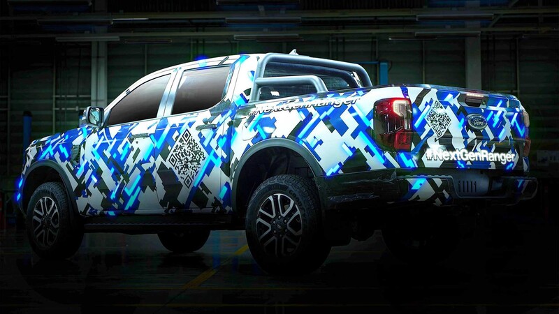 Ford sigue desnudando a la Ranger 2023
