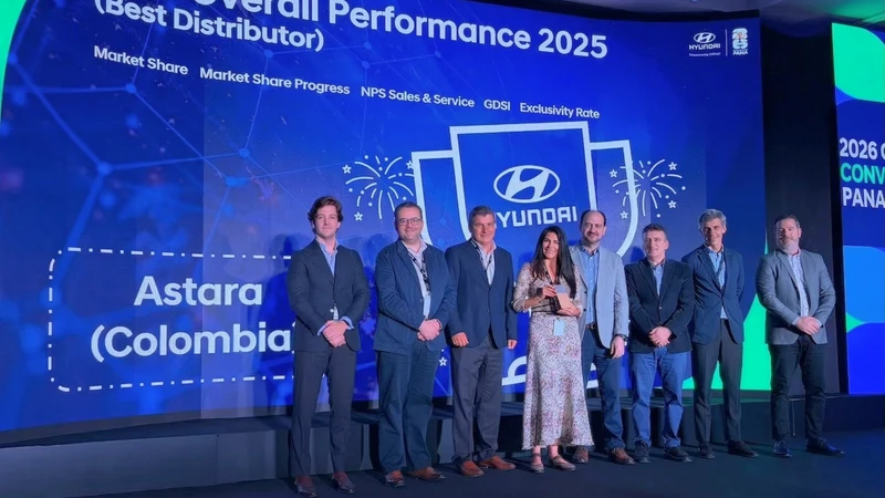 Hyundai Colombia recibe premio al mejor desempeño en Latinoamérica en 2025