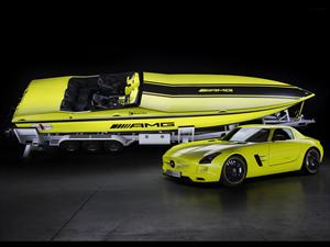 El bote eléctrico más rápido del mundo por Mercedes Benz AMG