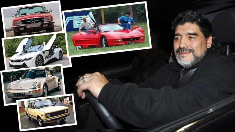 Estos son los autos de Maradona que se han subastado