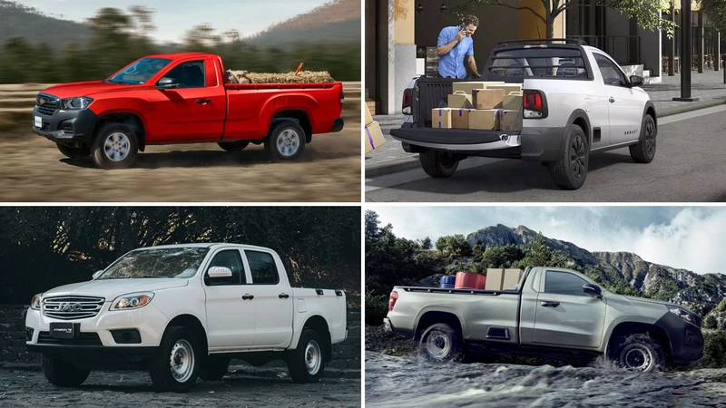 Las 10 pickups más baratas a la venta en México para 2025